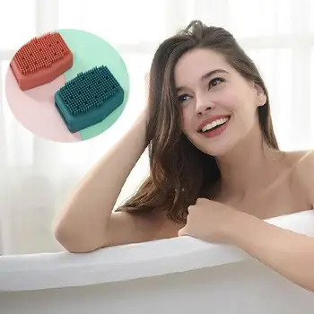 

Silicone Bubble Bath Brush Foaming Soft Rubbing Massage Washing Kitchen Cleaning Dishes Shower Accessories Scrubber Tool Bo M1P4