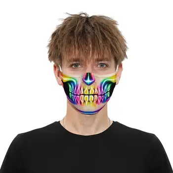 

Cute Mask Print Pink Cartoon Face Masks PM2.5 filter Reusable Fabric Mask Cute Mouth Cover Washable fashion masks