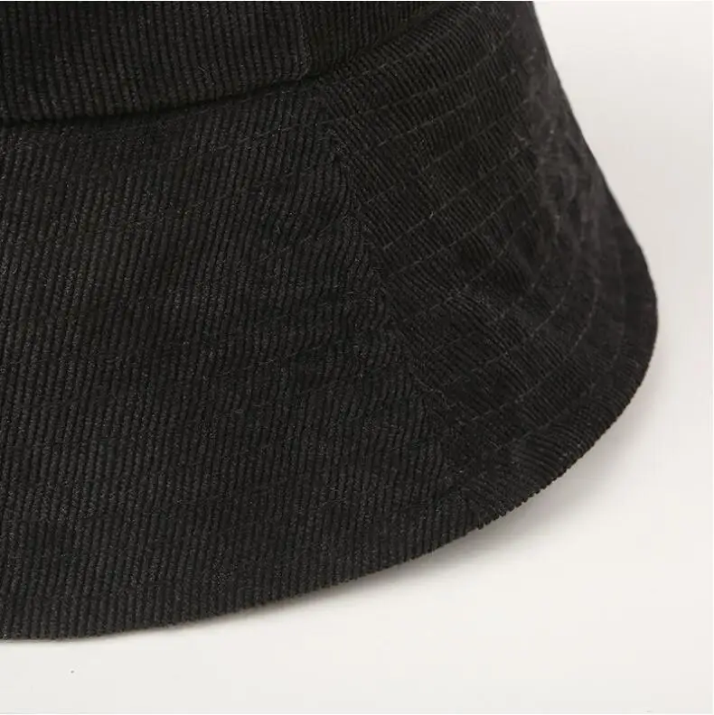 Зимняя Вельветовая шляпа-ведро, Женская однотонная цветная крышка, шляпа рыбака, Панама Боб, шляпа осень зима, уличная модная шапка