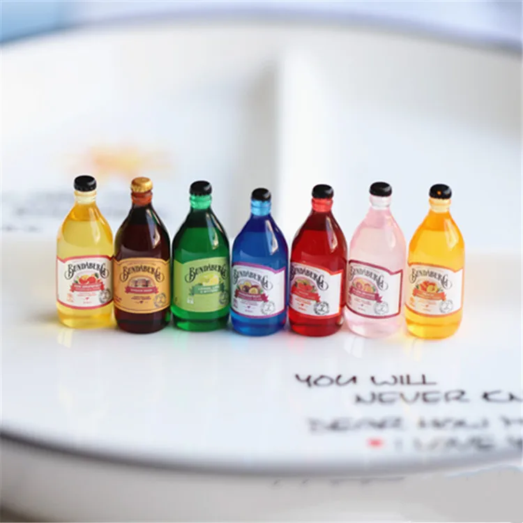 Doll Accessories Toys 5Pcs Mini Bottle Drinks Cup For BJD Dolls Pretend Play Toy Decoration Doll House