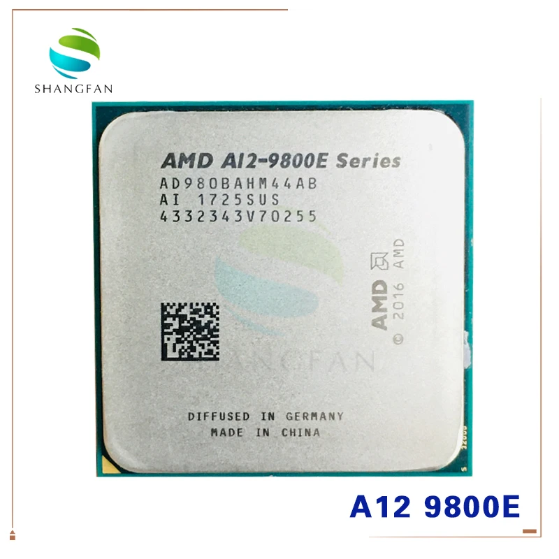 Amd A12 Series A12 9800e A12 9800e 3 1ghz Quad Core Cpu Processor Ad9800ahm44ab Ad980bahm44ab Socket Am4 Cpus Aliexpress