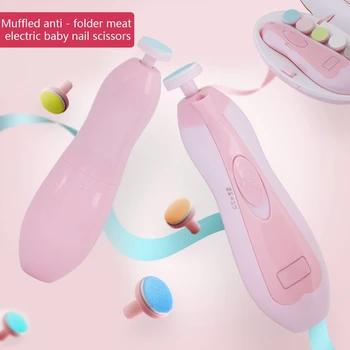 

Safe Baby Nail Clipper Trimmer Toes & Fingernails Electric Grinding Polish Device