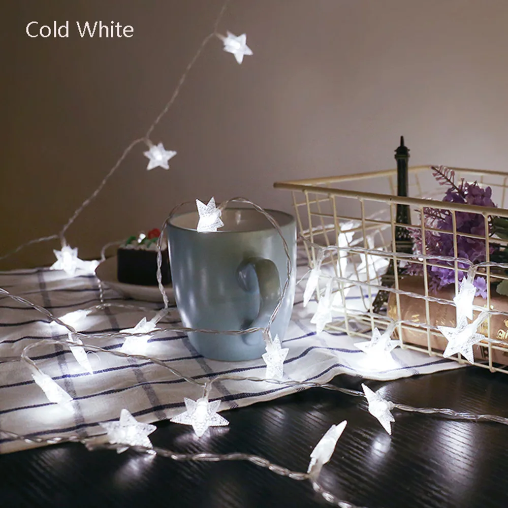Twinkle Star 100 светодиодный 10 м гирлянда со звездами плагин сказочные огни