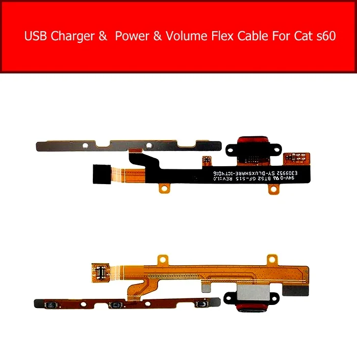 Usb-Charging-Power-Volume-Jack-Port-Board-For-CAT-S60-Power-Charger ...