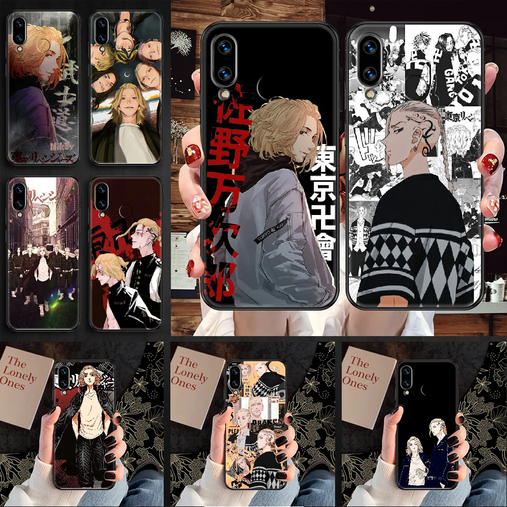 Anime Tokyo Revengers Phone case For Huawei Honor 6 7 8 9 10 10i 20 A C X Lite Pro Play black art coque luxury cover 3D back | Мобильные