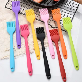 

Small Silicone Barbecue Brush Integrated Silicone Oil Brush Cooking Brush High Temperature Resistance