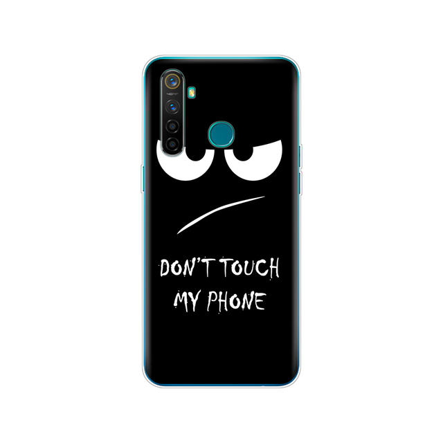 Realme 5 Case RMX1927 Silicon Soft Phone Cover For OPPO Realme 5 Pro RMX1971 Realme5 5Pro TPU Back Coque Capa Funda
