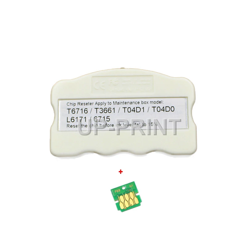 UP T3661 T366100 чернил обслуживание коробка Танк чип Resetter совместимый для epson XP-1500 принтера
