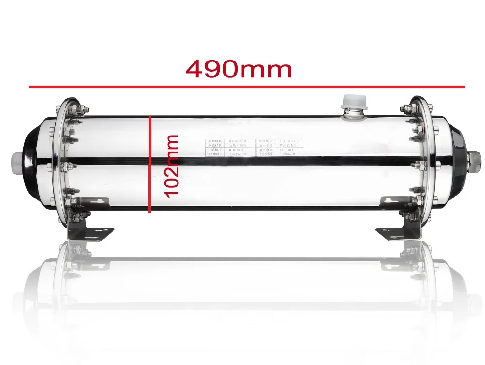 1000L/ч Undersink 0,01 микрон ди: 90*420mm полые волокна UF memebrane Замена для ди: 102 мм QY-GS1000; ди: 114 мм QY-GS1200LS