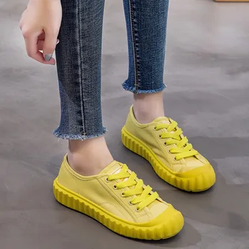 

2019 summer new comfortable simple solid color casual shoes trend comfortable versatile flat shoes.
