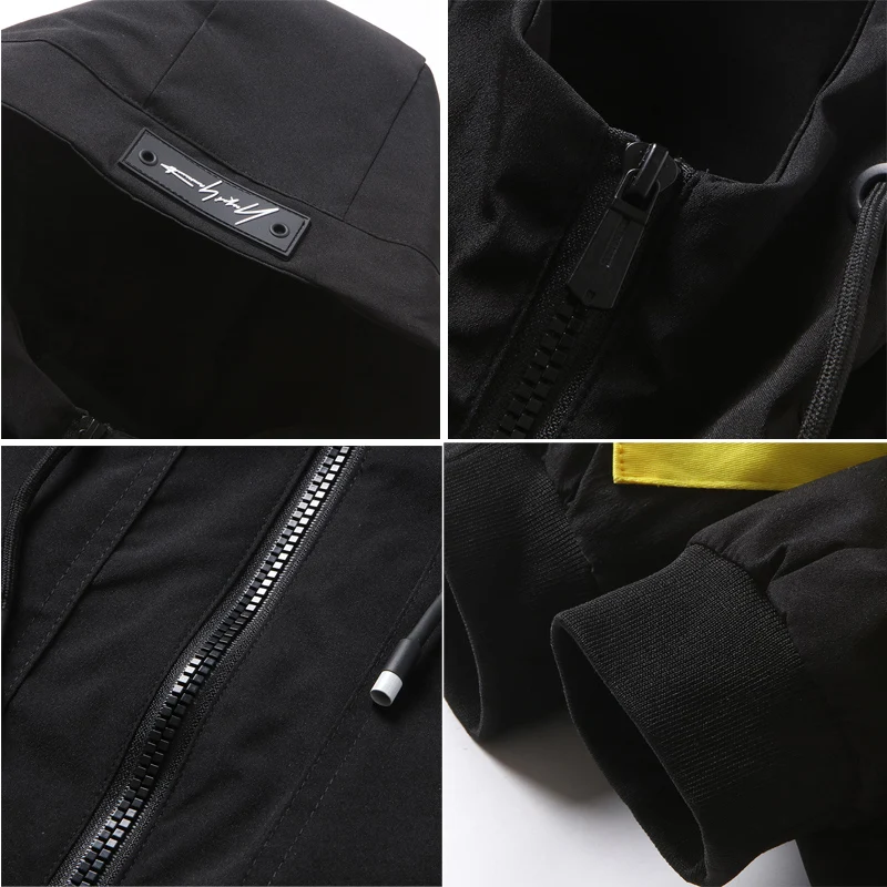 Hot Product Zip Spring Autumn Windbreaker Men Jacket Fashion Brand Slim Fit Coat Male Casual Streetweat Jacket Mens Coat Plus size 4XL,ZA329