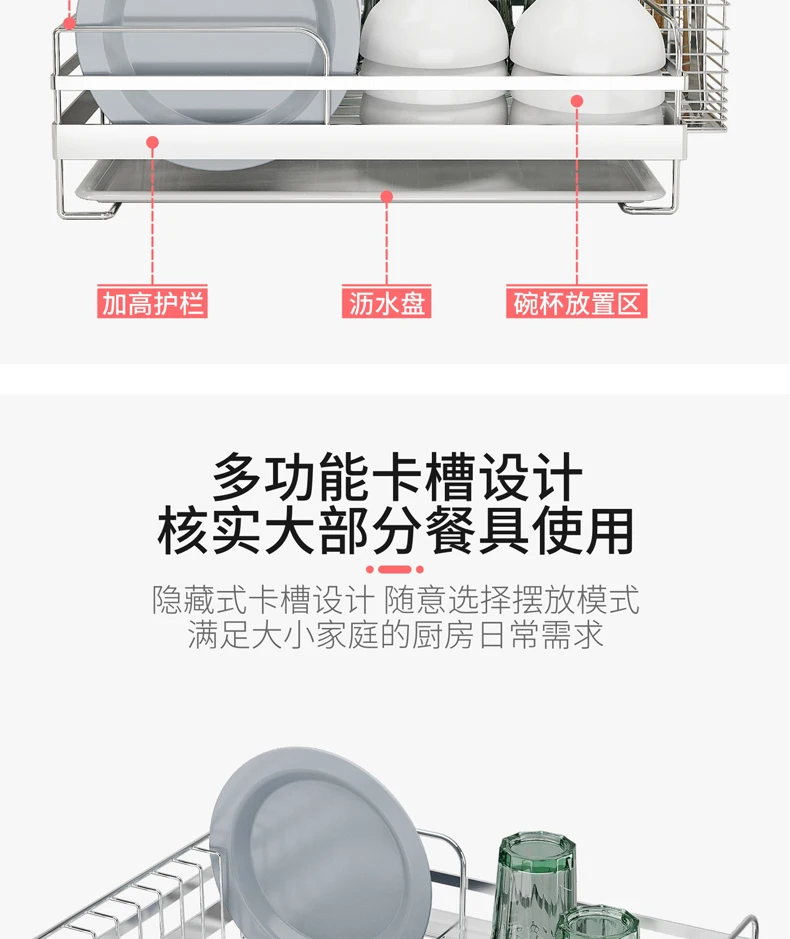 304 стеллаж для сушки посуды полка хранение на кухне стеллаж сливная корзина герметичная корзина палочки для еды WF9181055