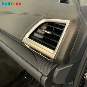 

For Subaru Forester SK 2019 2020 Carbon Fiber Style Car Side Air Conditioning Vent Cover Trim Frame Stickers