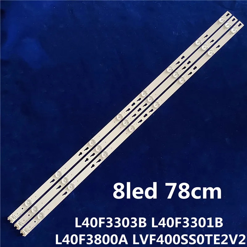 LED  (3) TCL 40FA3203 40FD2700 40FS3750 40FS3800 40FS3850 L40F3303B L40F3301B Thomson 40FA5405 TOT_40F3800_3X8_3030