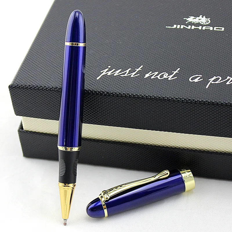 JINHAO X450 Красивая деловая Красная Средняя шариковая ручка, новая офисная деловая школьная Ручка для письма