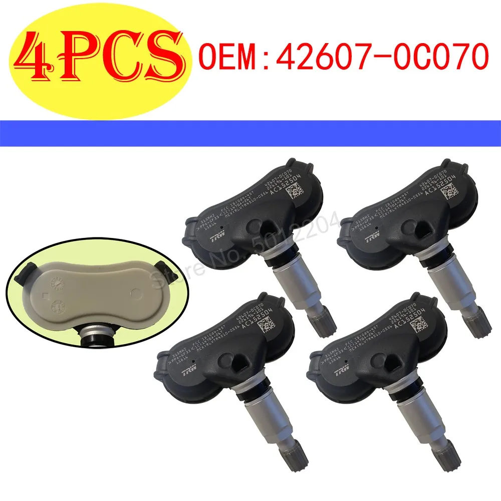 Автомобильный TPMS датчик давления в шинах для TOYOTA SIENNA SEQUOIA TUNDRA 2006-2017 42607-0C070 |