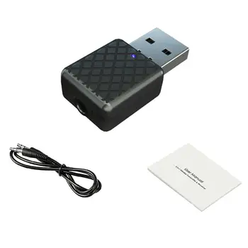 

5.0 Audio Receiver Transmitter 3.5mm AUX Stereo Sound Wireless Transmitter For TV PC Wireless Adapter