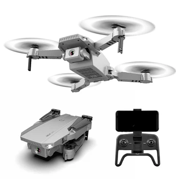 

R12 Dual Cameras Drone Wifi Fpv With 4k/720p Hd 50 Times Zoom Wide Angle Camera Foldable Altitude Hold Durable 2020 New Rc Drone