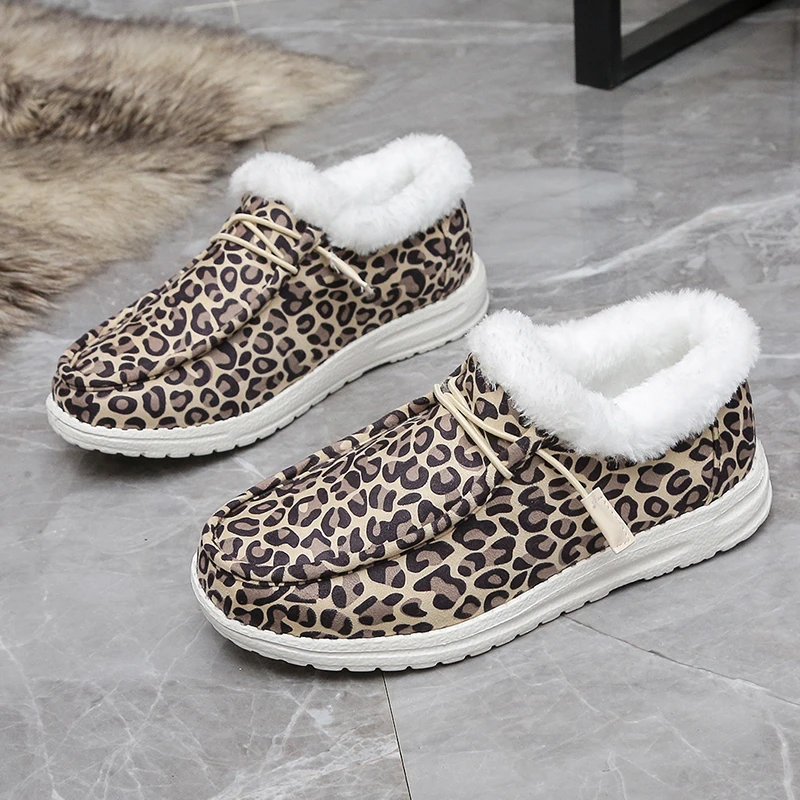 leopard print dude shoes