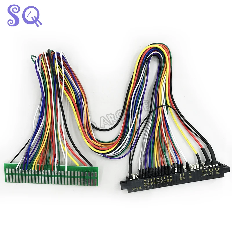 SQ 1pcs Arcade Machine 50mm Jamma Harness Extender Arcade Cabinet For Retro Figheting Game Machine 1 pair sc port fiber video media fiber extender 1080p hdmi audio and video optical end machine hdmi fiber optic transmitter