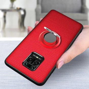 

Protective Case for Redmi Note 9S 8 Pro 8T 7 K30 Pro Case for Xiaomi Mi Note 10 Lite Pro Magnetic Car Holder Finger Leather Case