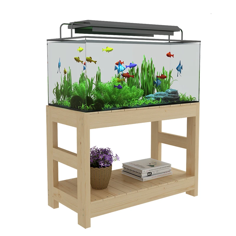 Tank Shelves Solid Wood Base Flower Rack Simple And Easy Bottom Cabinet Wooden Frame Son Multi Y Shelf Fish Plant Aliexpress Tank Shelves Solid Wood Base Flower