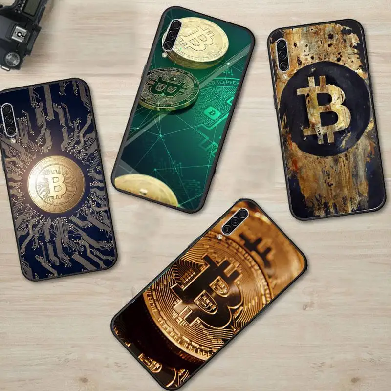 

BITCOIN coins fashion Phone Case For Samsung Galaxy A 3 6 7 8 10 21 01 11 31 91 10S 20S 30S 50S PLUS