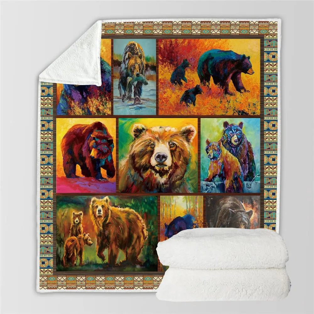 3D-Russia-Bear-Sherpa-Blanket-Back-to-School-Scotland-Pattern-Bed-Sofa-Printed-Fleece-Plush-Throw (1)