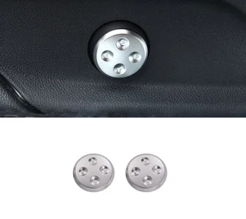 

New Car Styling ABS Chrome Seat Adjust Switch Button Cover Panel Trim For Mercedes-Benz GLC/CLS/E/C Class W205 W213 2pcs