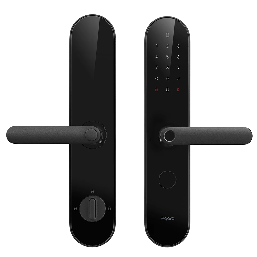 AQara N100 умный дверной замок, отпечаток пальца, NFC, пароль, разблокировка, умный дом, работа с Apple HomeKit, приложение Mijia
