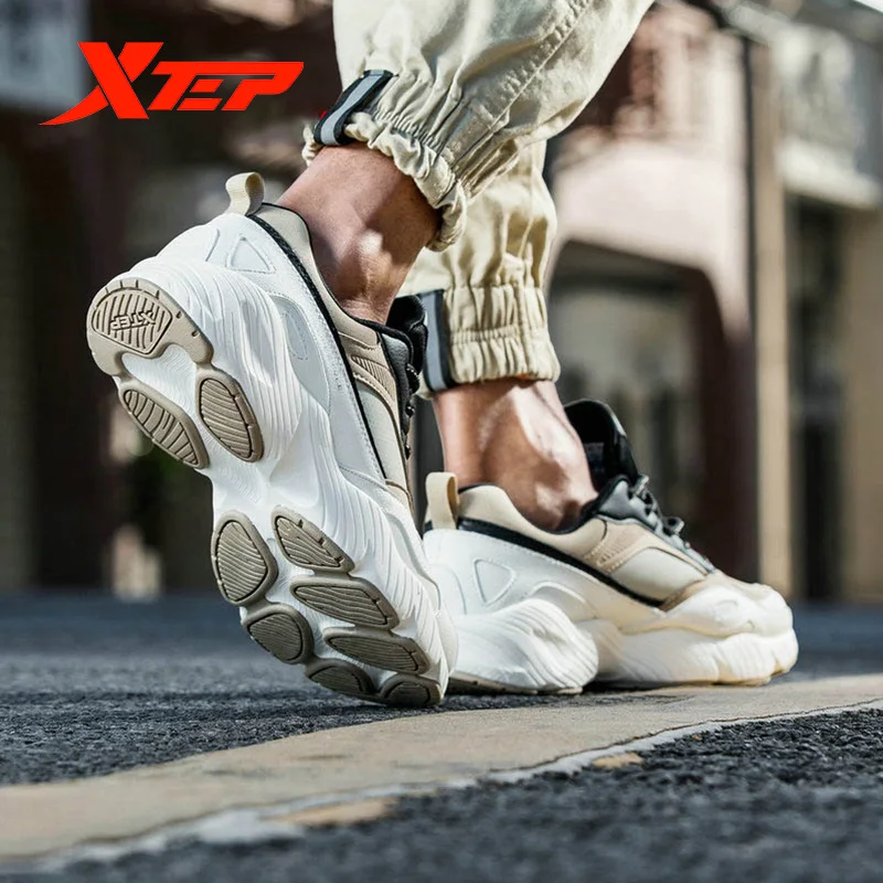 Xtep/мужская повседневная обувь зимняя Старый папа модные повседневные громоздкие