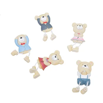 

Creative 3D Cartoon Animal Fridge Magnets Cute Footsteps Flexible Bear Refrigerator Magnets Message Sticky Notes Stickers Decor