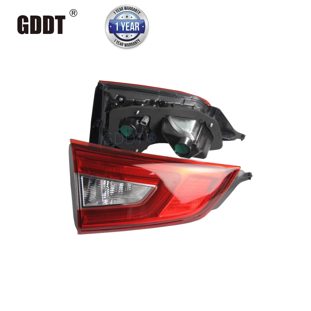 1 piece European Version Tail Light for Qashqai Dualis J10 2016-2019 No Bulb back Brake Turn Signal Lights with Rear Fog Lamp