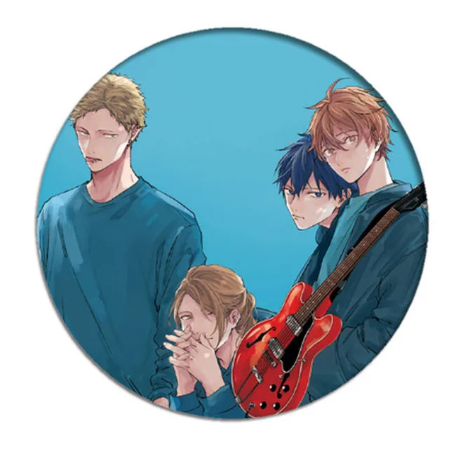 Anime GIVEN Cosplay Badge Uenoyama Ritsuka Brooch Pin  Accessories For Clothes Backpack Decoration gift 2