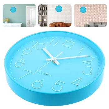 

Creative Mute Large Wall Clock Home Clocks Living Room Decor Battery Powered
