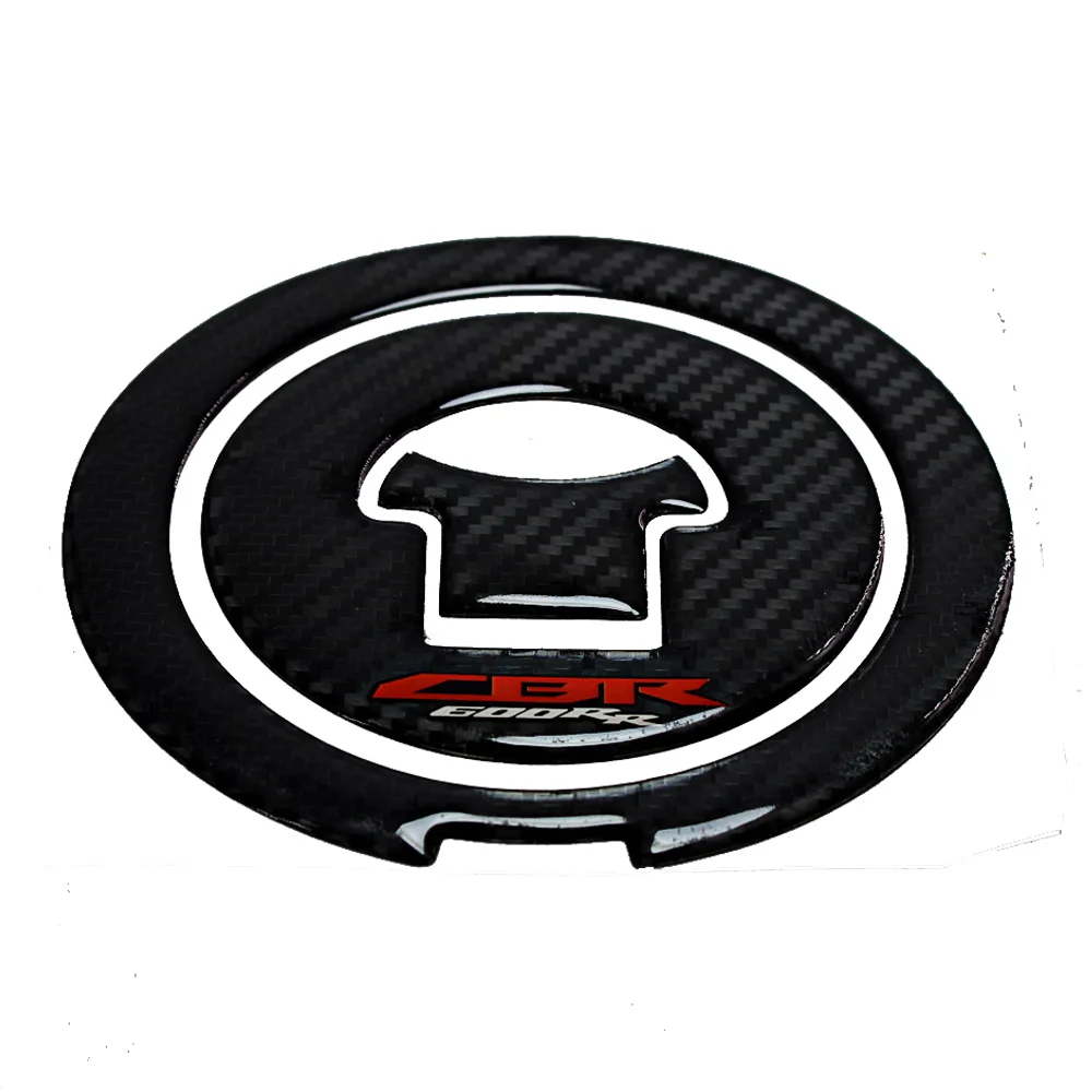 

3D Carbon-look Motorcycle Gas Oil Fuel Cap Cover Decal Carbon Fiber Sticker Protect for HONDA CBR600RR CBR 600RR 2003-2016