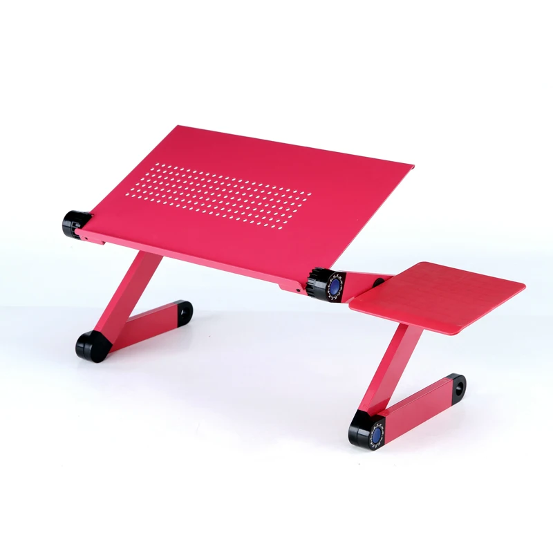 Красный Подставка для ноутбука компьютерный стол складной стол escritorio mesa plegable mesa ordenador Table pliante biurko tafel - Цвет: Красный