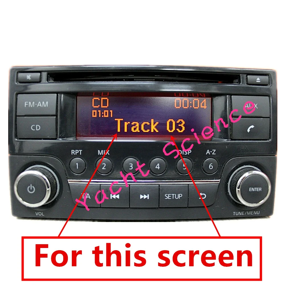 

Gauge Cluster Car Radio CD Player LCD Screen Display Pixel Repair for Nissan Qashqai X-Trail Frontier Note Juke Dualis Navara Su