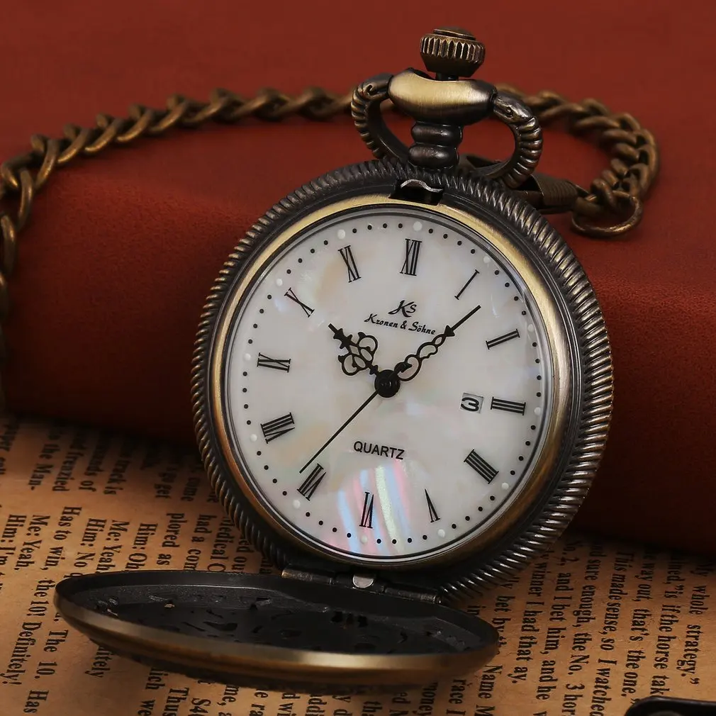 KS Twelve созвездия Vingage Серебряный Скелет аналоговые Horloge механические часы Бизнес Мужчины ключ кулон карманные часы/KSP098 - Цвет: Silver KSP098