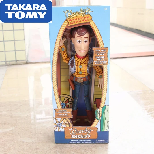 

TAKARA TOMY Toy Story 4 Talking Jessie Woody PVC Action Toy Figures Model Toys Children Birthday Gift Collectible Doll