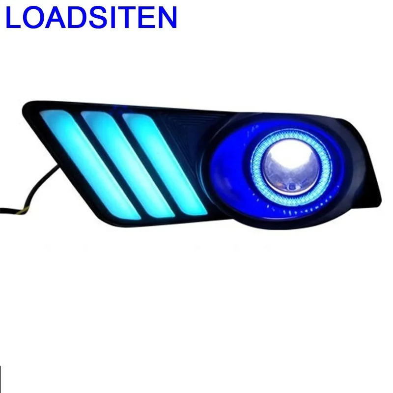 Автомобильные аксессуары Drl внешние Luces Para Автомобильные светодиодные фары передние противотуманные фары 17 для Honda Gienia