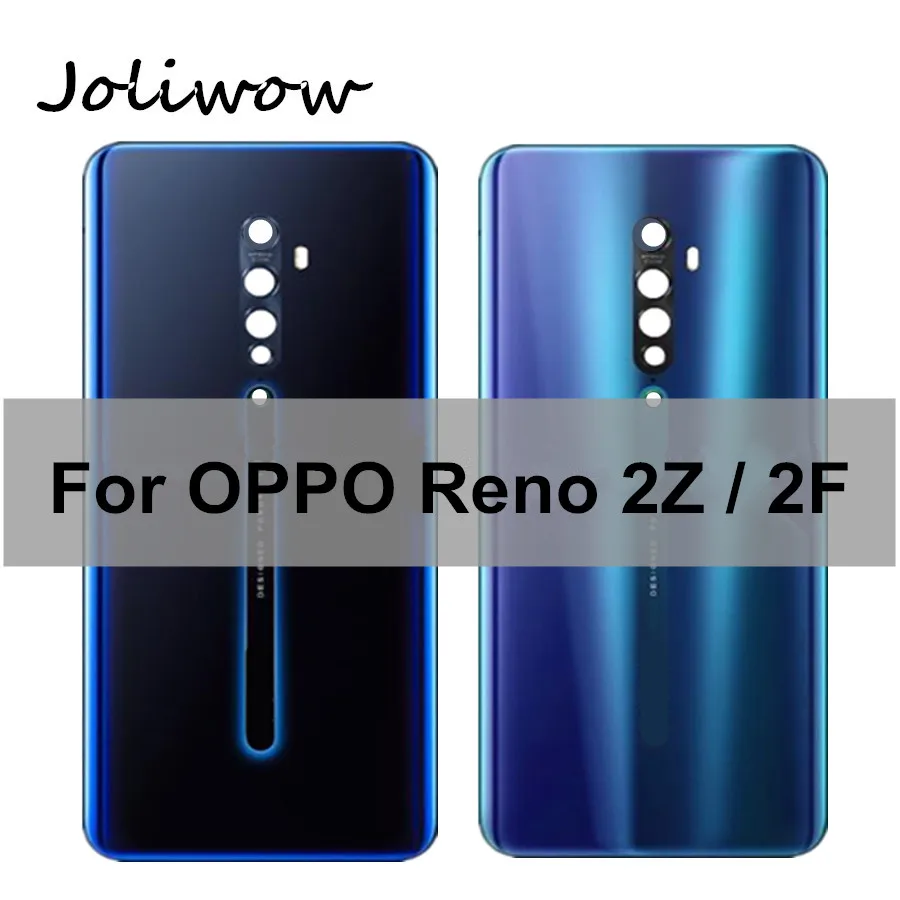 Крышка батарейного отсека 6 53 дюйма для oppo Reno 2Z чехол задние Стеклянные детали Oppo