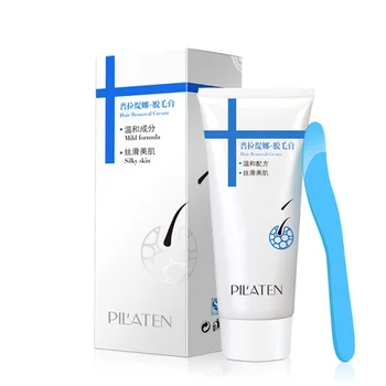 

PILATEN Natural Hair Removal Cream Painless Epilation Depilatory Cream Effective Body Leg Armpit Hair Remover Hair Cream Unisex