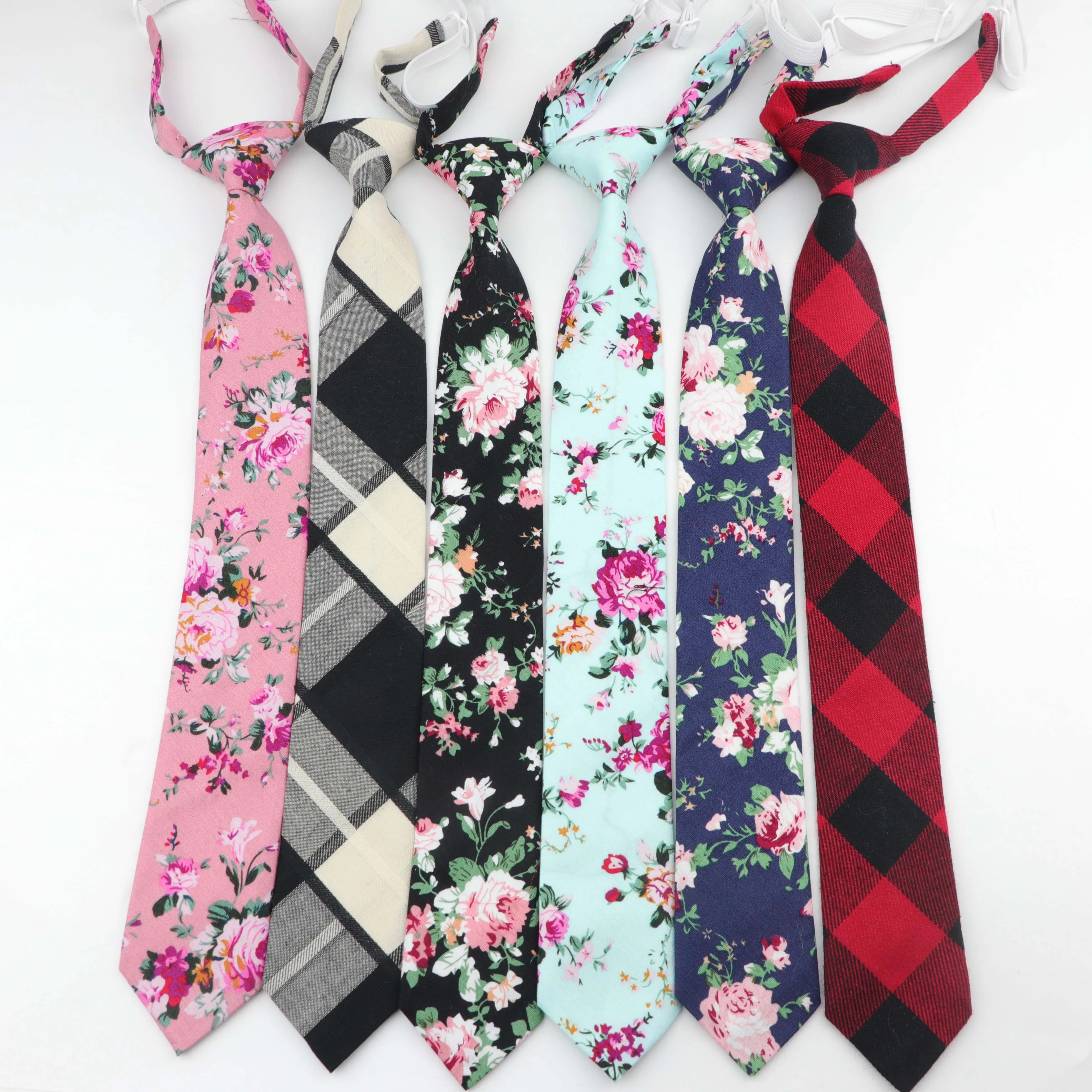 Хлопковый детский цветной галстук шириной 5 см, полосатые галстуки с фруктами и цветами, детские галстуки для мальчиков, тонкие узкие галстуки, узкие толстые Галстуки