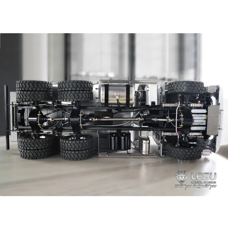 1/14 LESU MAN 6X6 гидравлический цилиндр RC самосвал металлический