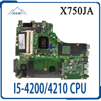 

X750JA-I5-4200/4210 Motherboard For Asus X750J k750J A750J X750JB Notebook notebook motherboard mainboard