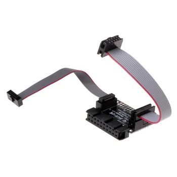 

Adapter Board for 20P 2.54 mm JTAG to 10P 2.0mm 1.27mm SWD Interface Converter