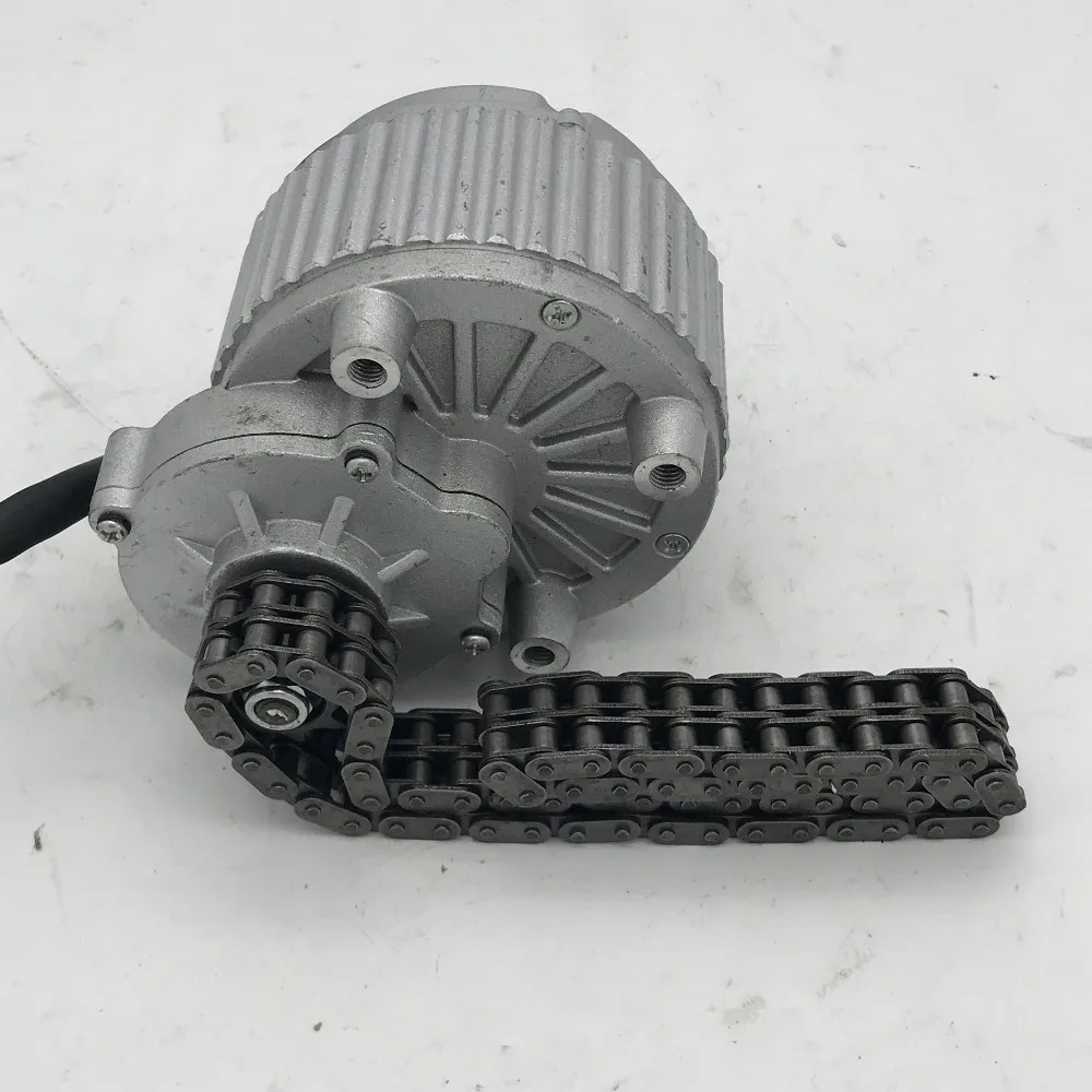

MY1018 450W 24V Park Train Forklift Brush Gear Motor TTMS Motorization System Electric Engine with Double Sprocket