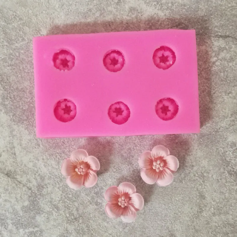 1492 Sugarcraft Сакура Вишневый цветок силиконовые формы для украшения торта силиконовые формы для помадки торта chocoe формы
