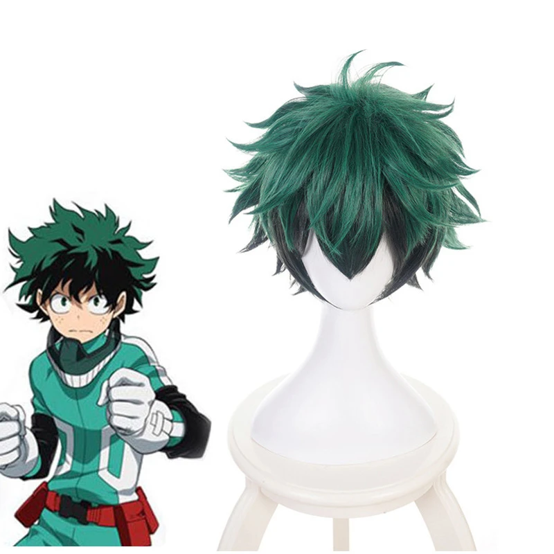 

My Hero Academia Izuku Midoriya Cosplay Wigs Boku No Hero Academia/academy Role Play Izuku Midoriya Deku Hair Wig